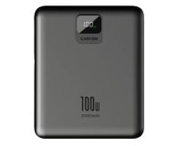 Powerbank CANYON PB-2008 LED 20000 mAh PD100W QC3.0 Ciemnoszary CNE-CPB2008DG